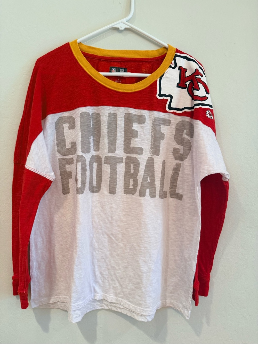 Kansas City Chiefs Women’s Long Sleeve Tee